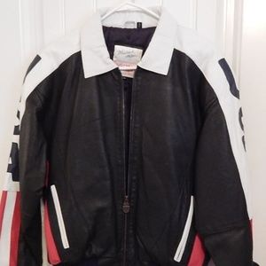 Vintage Michael Hoban WHEREMI USA Leather Jacket